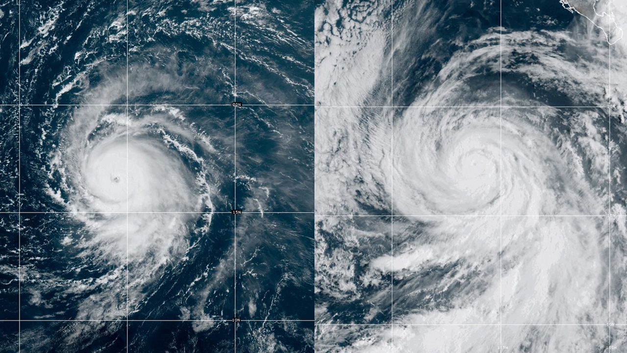 北半球2023年最强大的飓风Jova已经出现在太平洋温暖的水面上